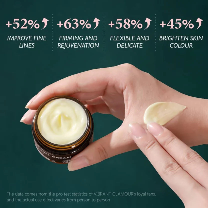 Retinol Face Cream – Whitening, Anti-Wrinkle & Deep Moisturizer for Dry Skin | Skin Firming & Rejuvenation