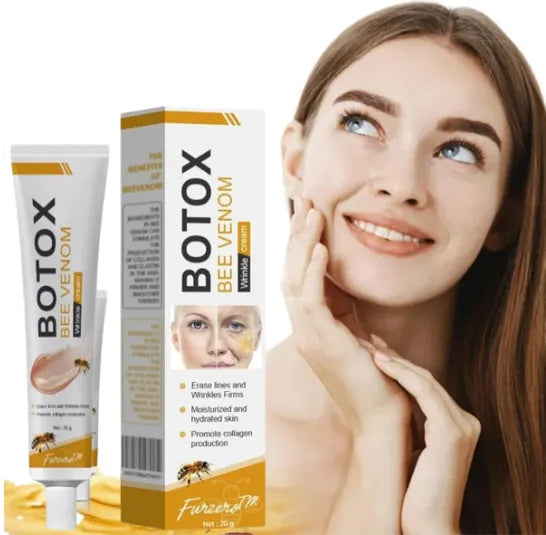 Botox Bee Venom Face Cream – Collagen Boosting Anti-Wrinkle Moisturizer for Skin Tightening