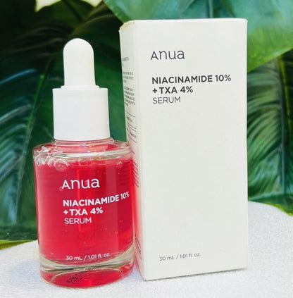 Anua Niacinamide 10% + TXA 4% Serum – Advanced Brightening & Dark Spot Correcting Essence (30ml)